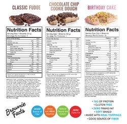 RSP Protein Brownies - Classic Fudge - 2