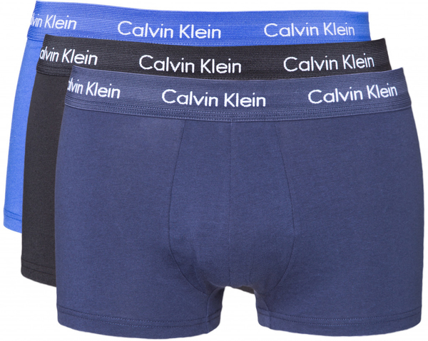 Calvin Klein 3Pack Boxerky Modro-Černé, XL - 2