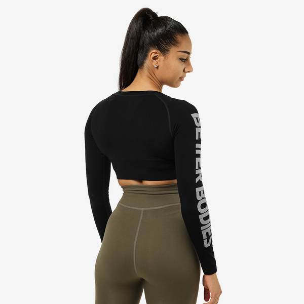 Better Bodies Crop-top Bowery Black, S - 2