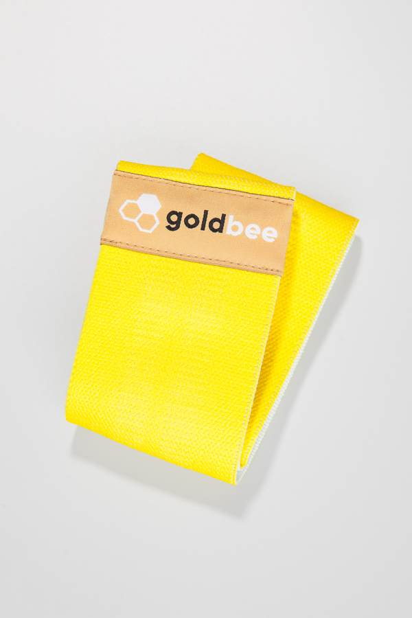 GoldBee Posilovací guma BeBooty Yellow, M - 2
