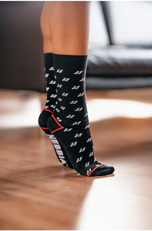 Nebbia Ponožky N-Pattern Vysoké Ponožky - 2