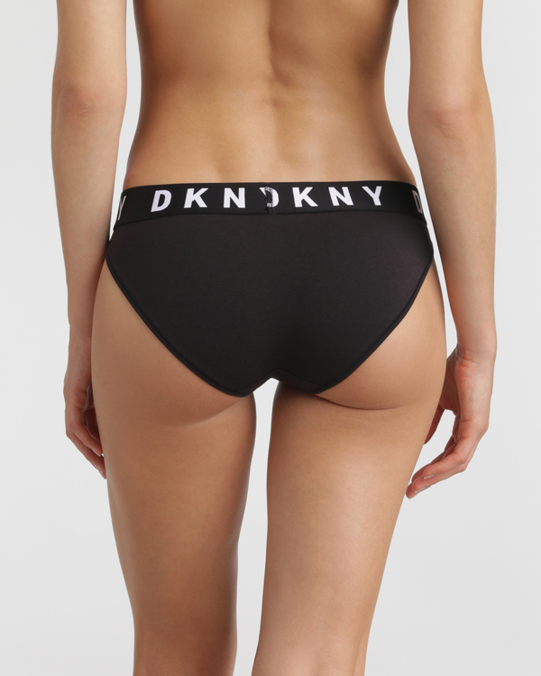 DKNY Kalhotky Cozy Bikini Černé - 2