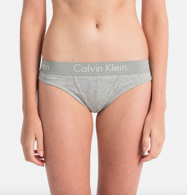 Calvin Klein Thong Body Šedé, XS - 2