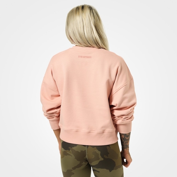 Better Bodies Mikina Chelsea Sweater Peach Beige, S - 2