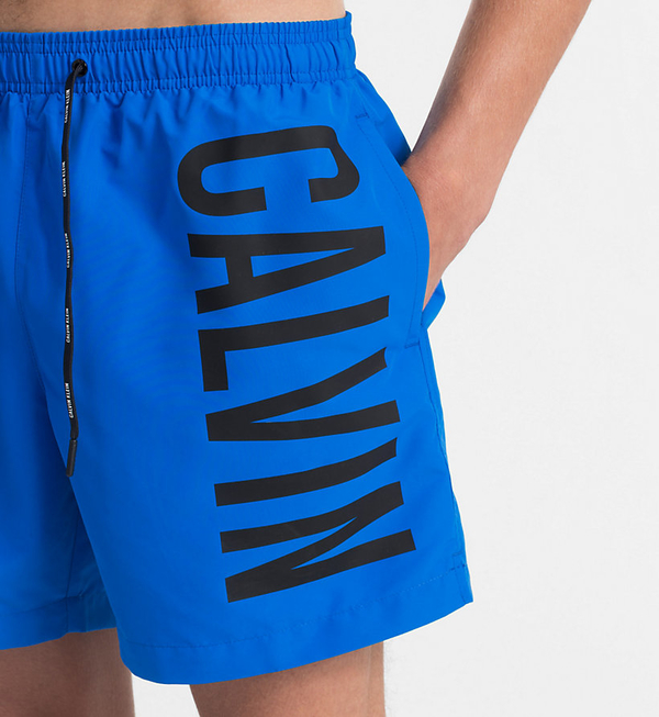 Calvin Klein Plavkové Šortky Intense Power Blue - 3