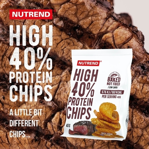 Nutrend Proteinové Chipsy Juicy Steak - 3