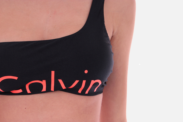 Calvin Klein Plavky One Shoulder RP Vrchní Díl - 3