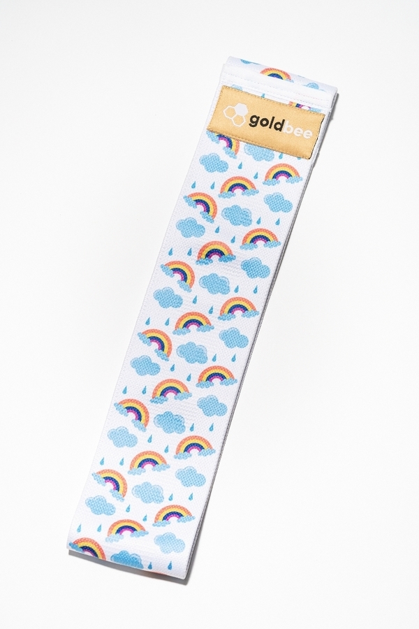 GoldBee Posilovací guma 
BeBooty Rainbow, M - 3