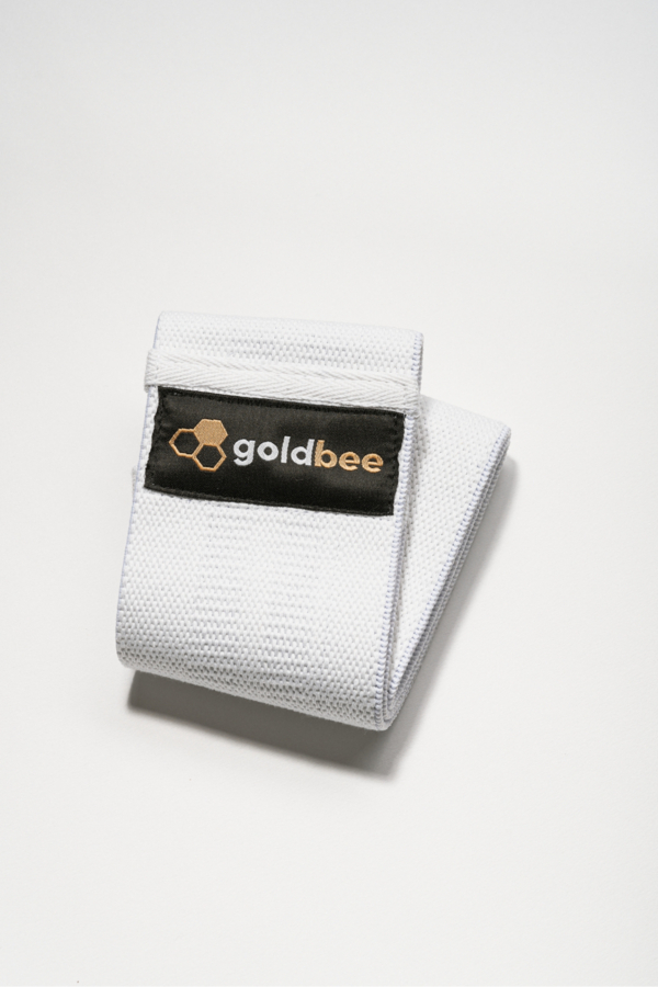 GoldBee Posilovací guma BeBooty White, S - 3