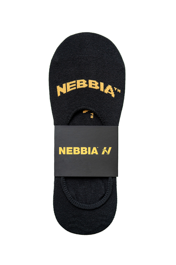 Nebbia Ponožky 105 Intense No-Show Black - 3