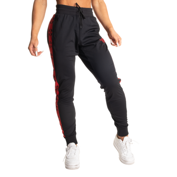 Better Bodies Tepláky Chelsea Track Black/Red, XS - 3