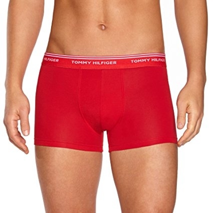 Tommy Hilfiger 3Pack Boxerky Red, White&Peacoat - 3