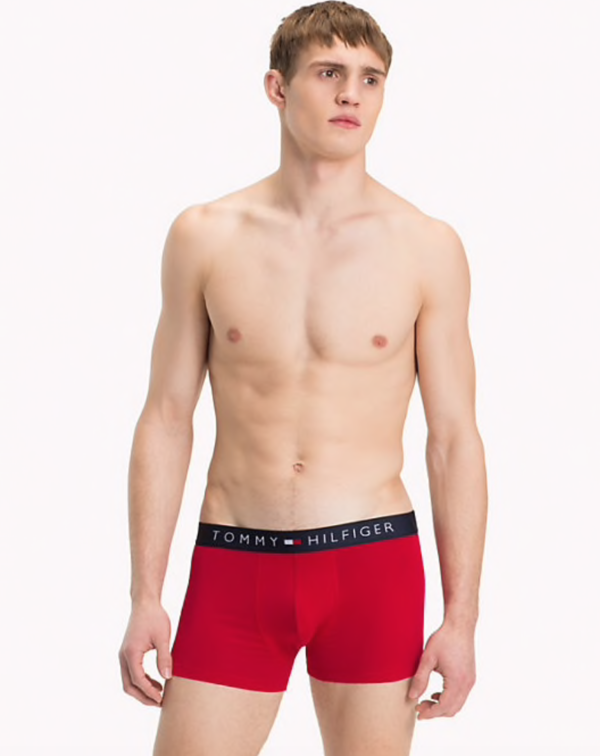 Tommy Hilfiger 3Pack Boxerky Red, Green, Navy - 3