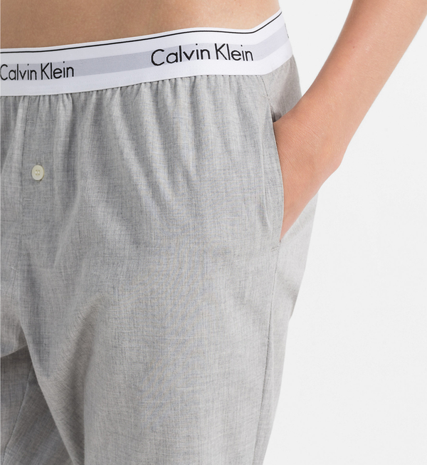 Calvin Klein Sweatpants Šedé - 4