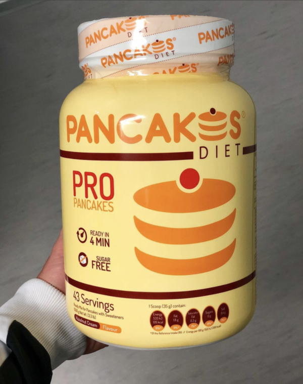 Pancakes Diet Pro Hazelnut Cream 1500g - 4