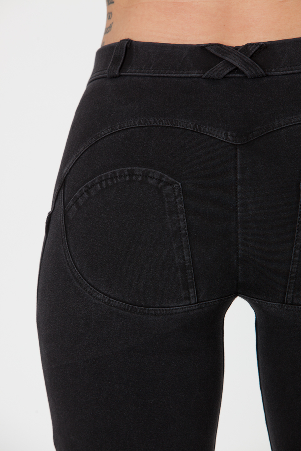 Boost Jeans Mid Waist Black, XL - 5