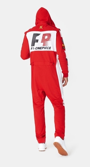 OnePiece Overal Formula Red - 5