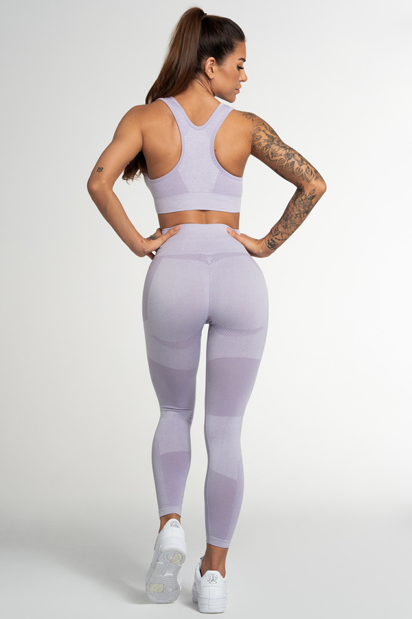 Gym Glamour Legíny Bezešvé Fusion Lavender, XS - 5