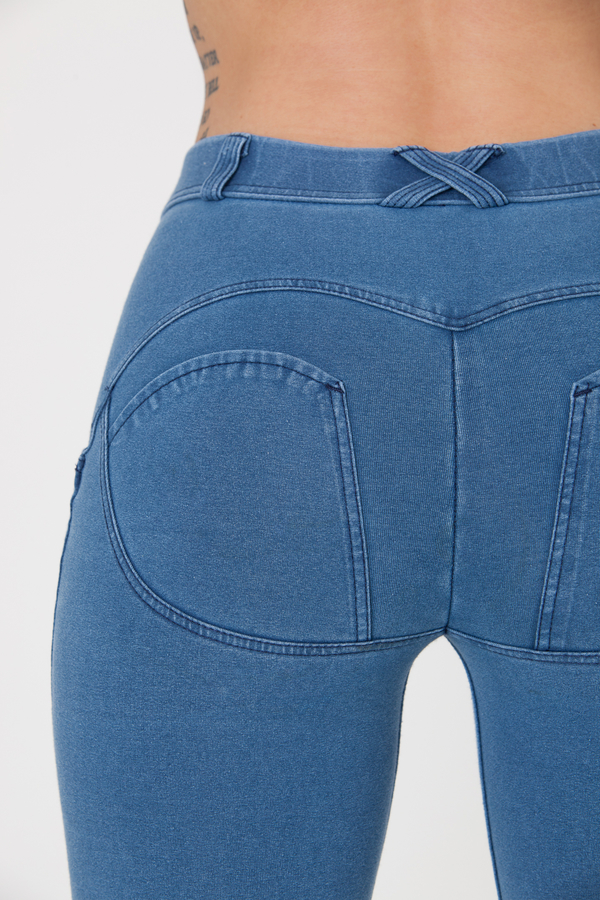Boost Jeans Mid Waist Light Blue, XL - 5