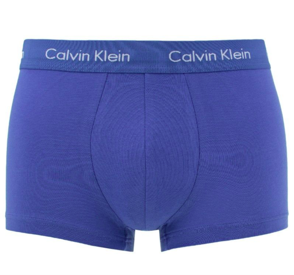 Calvin Klein 3Pack Boxerky Black, Blue & Blue Royal LR, M - 5