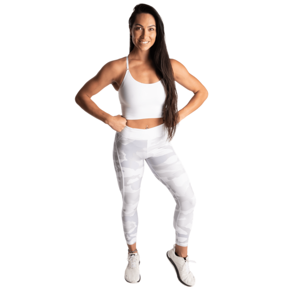 Better Bodies Legíny White Camo High Tights, S - 6