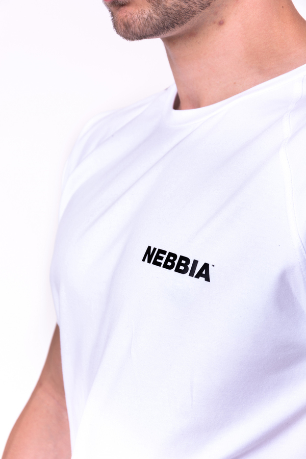 Nebbia Triko 143 90´s Hero Pánské Bílé - 6